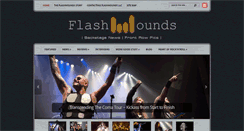 Desktop Screenshot of flashwounds.com